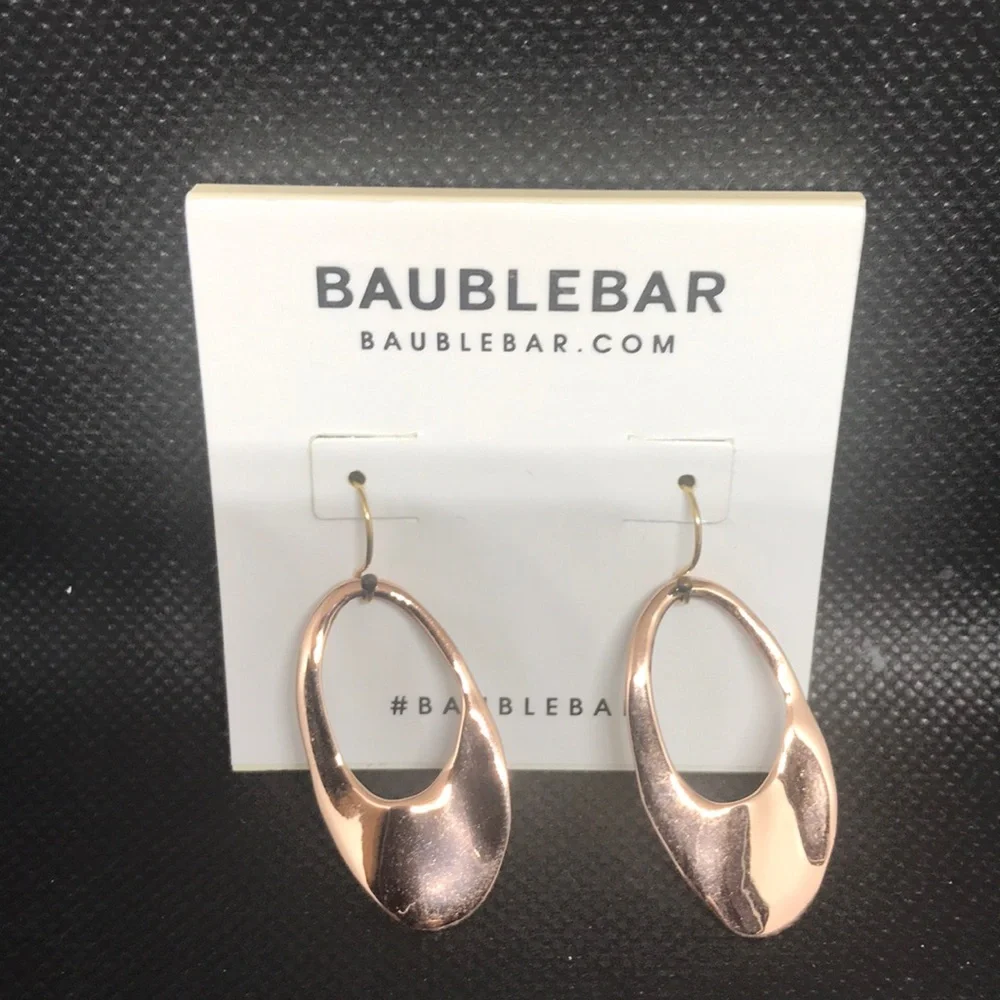 BAUBLEBAR ROSE GOLD EARRINGS - Picture 1 of 1
